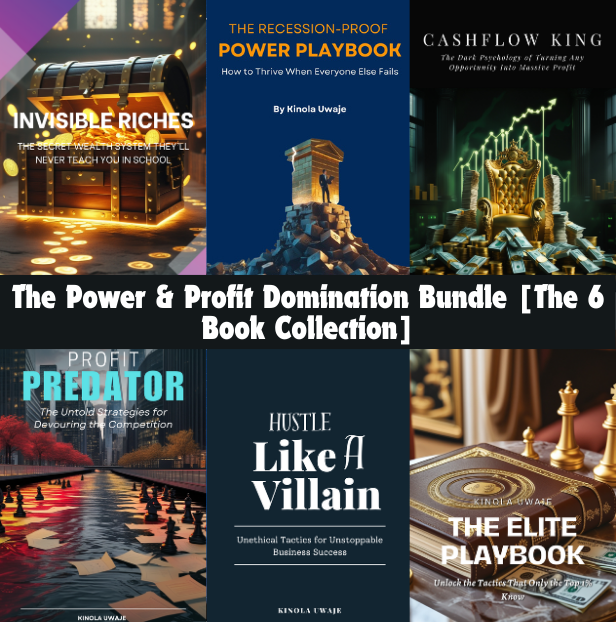 6 Book Power & Profit Domination Bundle Collection