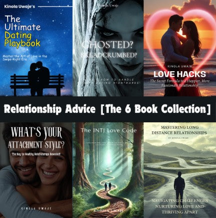 Colección de 6 libros con consejos sobre relaciones