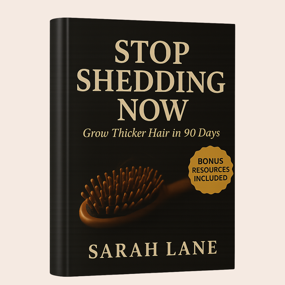 Stop Hair Shedding Fast: 90-Day Natural Hair Growth Plan for Thicker, Fuller, Healthier Hair