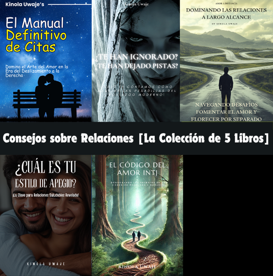 Colección de 5 Libros de Consejos para las Relaciones