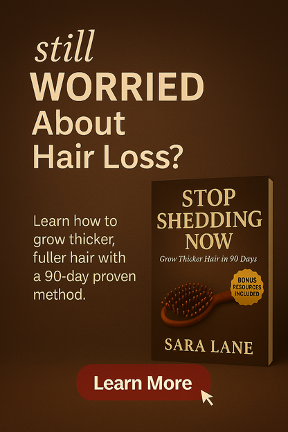 Stop Hair Shedding Fast: 90-Day Natural Hair Growth Plan for Thicker, Fuller, Healthier Hair